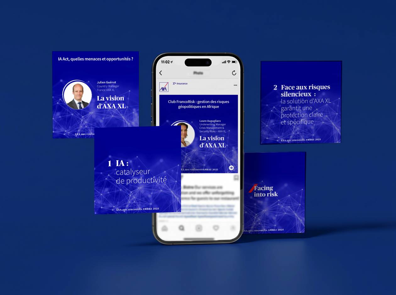 Campagne Linkedin Axa